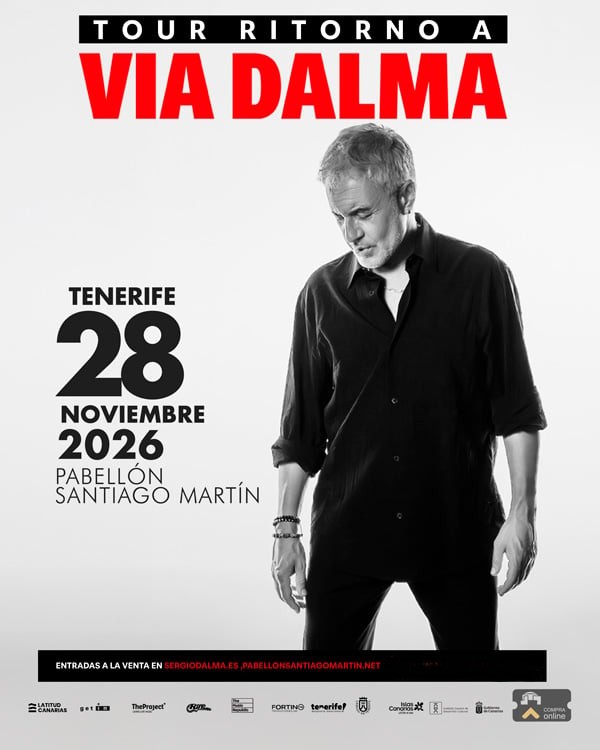 Entradas Concierto de Sergio Dalma en Tenerife en SAN CRISTÓBAL DE LA LAGUNA